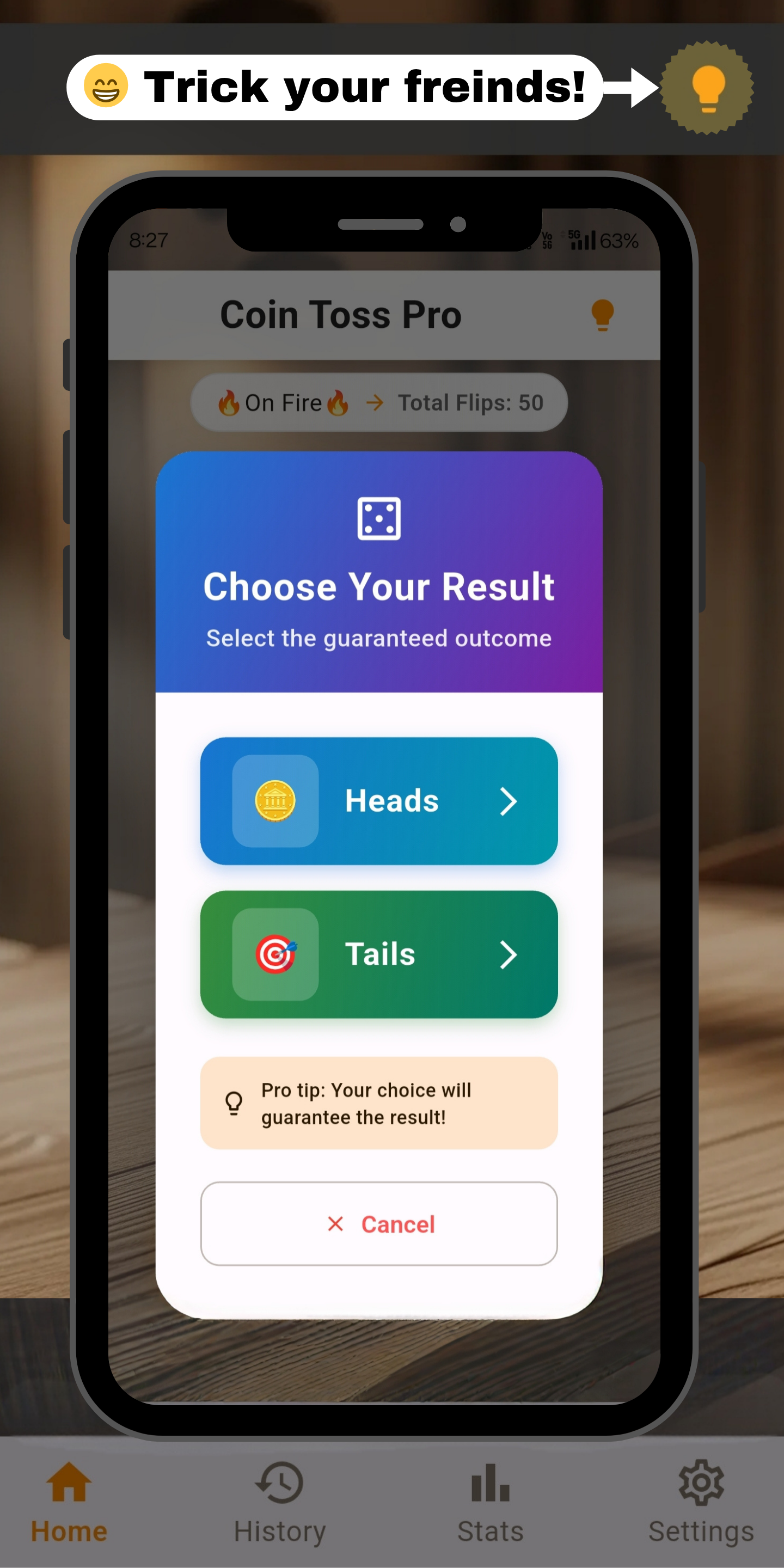 LiteMind Studio - Coin Toss Pro Screenshot 3